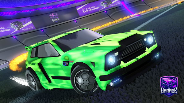 A Rocket League car design from Lavish987654321