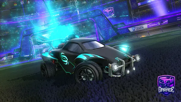 A Rocket League car design from Kampfkanickel16