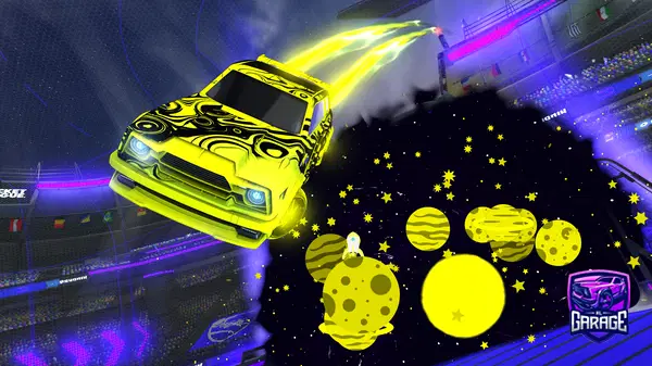 A Rocket League car design from EVL_Ang3l