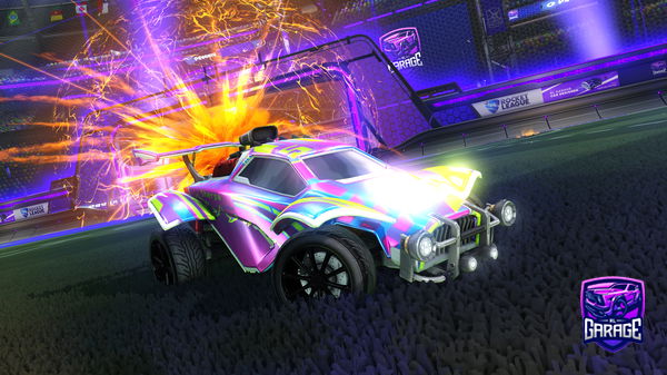 A Rocket League car design from HARMONY122121212121222