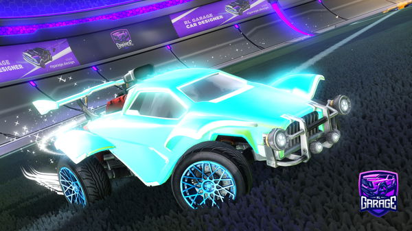 A Rocket League car design from sforney98