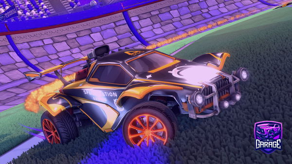 A Rocket League car design from Kekeluipa