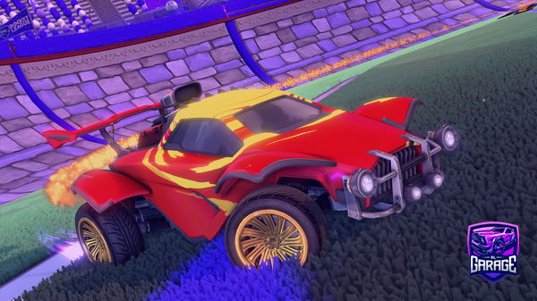 A Rocket League car design from Shxdow-_-
