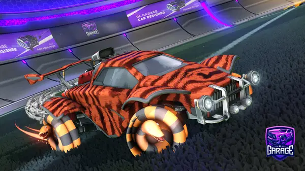 A Rocket League car design from Death_Apex