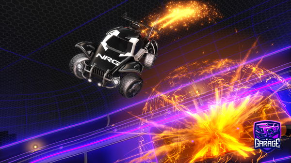 A Rocket League car design from Messi107591