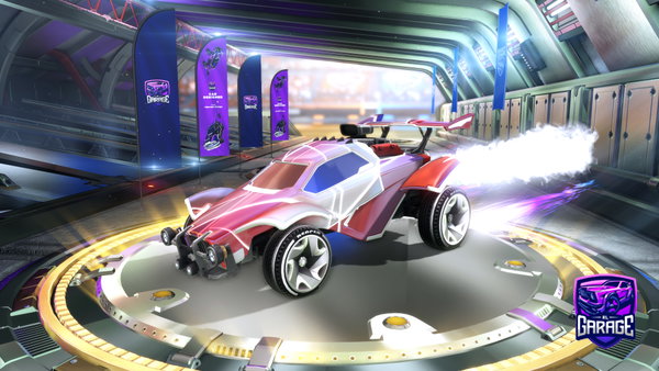 A Rocket League car design from Rl_flamingo