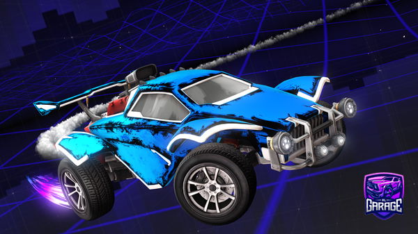 A Rocket League car design from iamlex2011