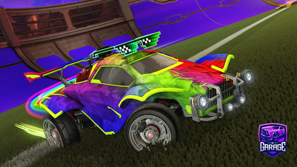 A Rocket League car design from chxvbxy