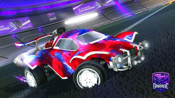 A Rocket League car design from Saynix