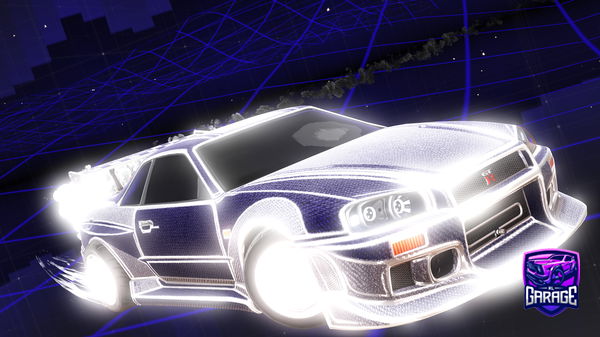 A Rocket League car design from RAMEZV