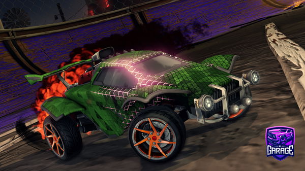 A Rocket League car design from Shooteo2313