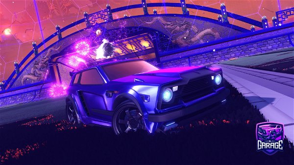 A Rocket League car design from Flano_iskd