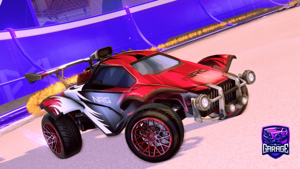 A Rocket League car design from gibborl