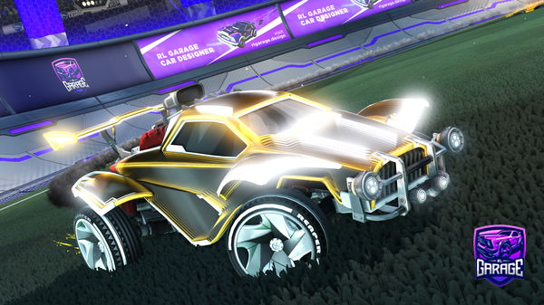 A Rocket League car design from LOLOLTIGER