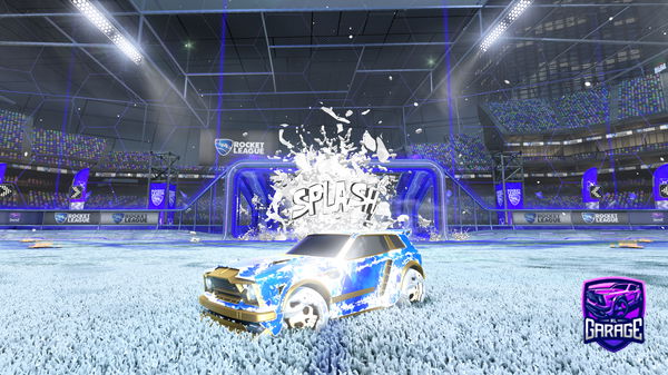 A Rocket League car design from Yeflopper72