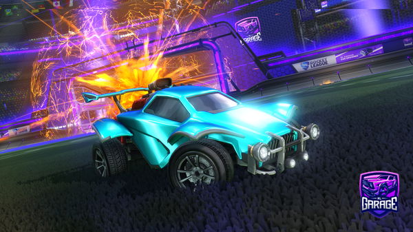 A Rocket League car design from Ziyxdx