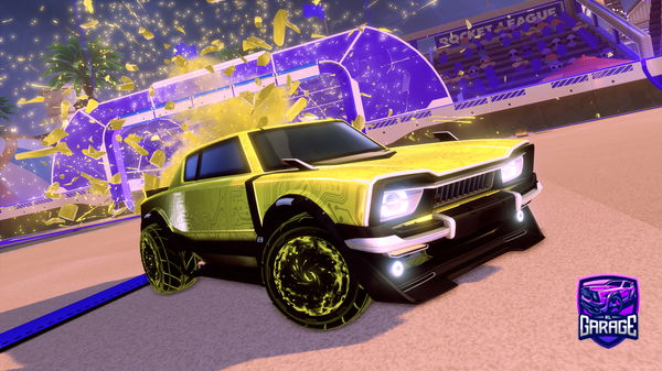 A Rocket League car design from litrdrr