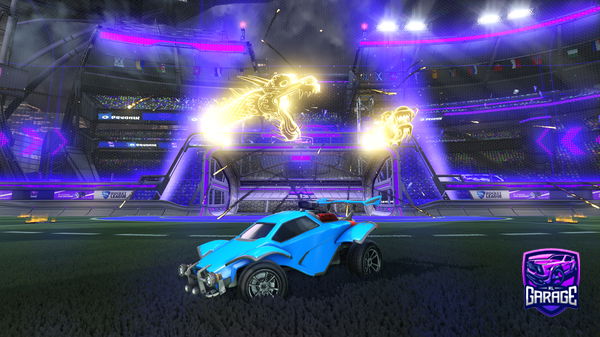 A Rocket League car design from BLZ_Aura