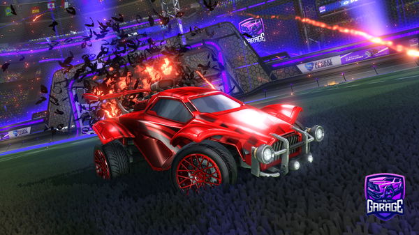 A Rocket League car design from Xerojix