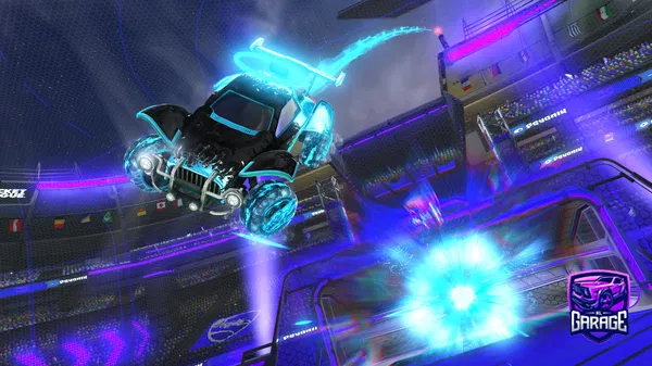 A Rocket League car design from LilDatSerious