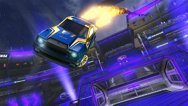 A Rocket League car design from TottoMS