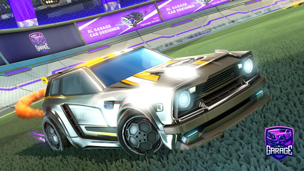 A Rocket League car design from MID_WolfKing