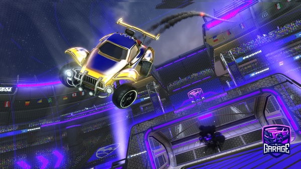 A Rocket League car design from boxpsycho