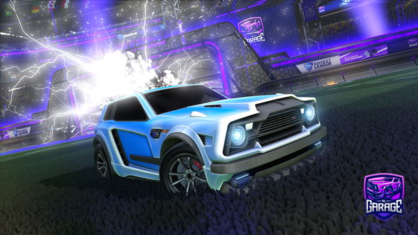 A Rocket League car design from GhostAmac