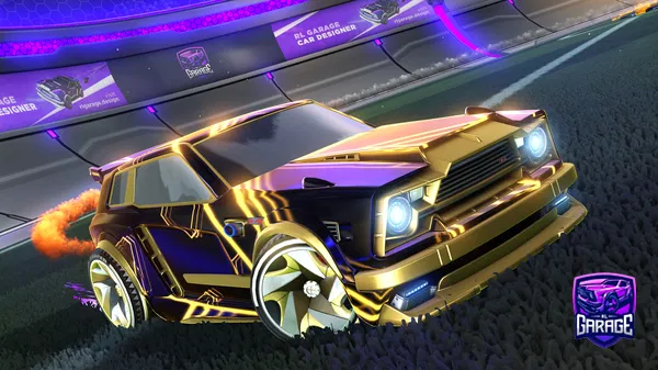 A Rocket League car design from siriicsond