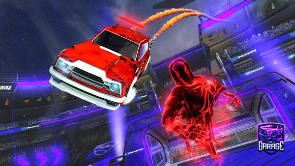A Rocket League car design from pickle3eater