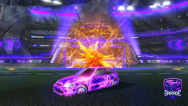 A Rocket League car design from Sky_dcRl