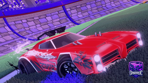 A Rocket League car design from Kdthenoob