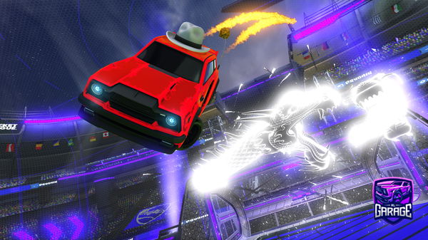 A Rocket League car design from ItsMetricAU