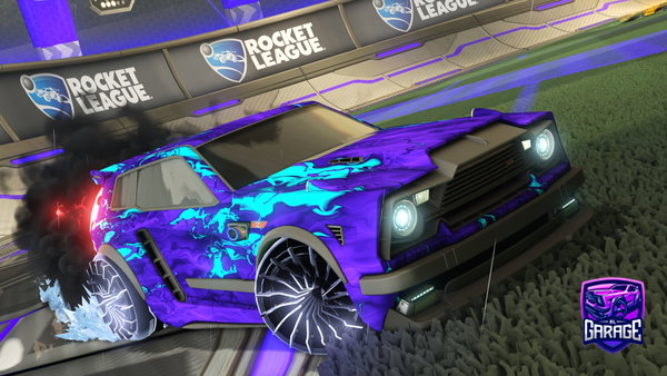 A Rocket League car design from jkrater22