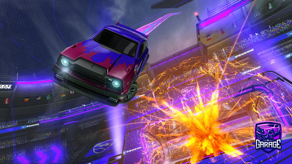 A Rocket League car design from BigBoiGru