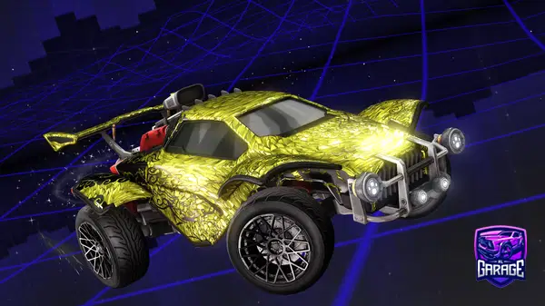 A Rocket League car design from JULA11