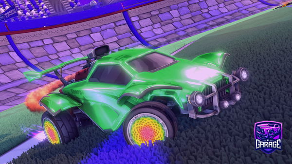 A Rocket League car design from animush389