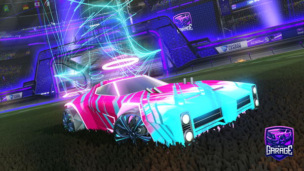 A Rocket League car design from Heulsuse0815