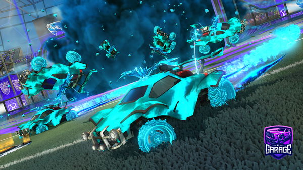 A Rocket League car design from DarkSoul9231