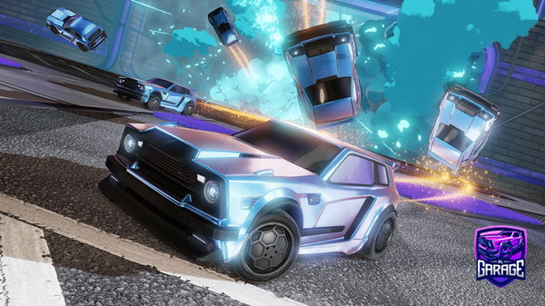 A Rocket League car design from NF-