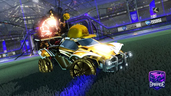 A Rocket League car design from Bubba3126