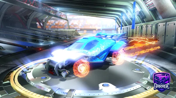 A Rocket League car design from ERR0R_FN