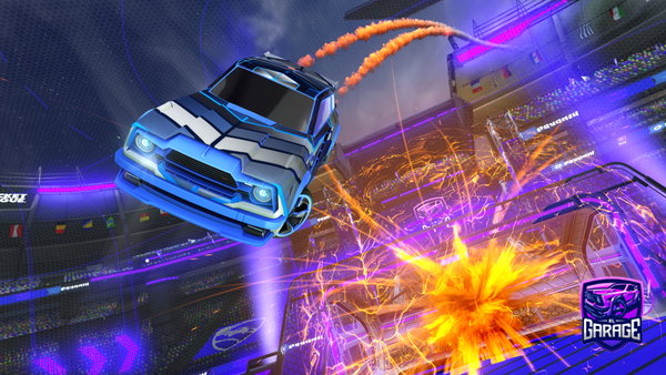 A Rocket League car design from Flawllesss