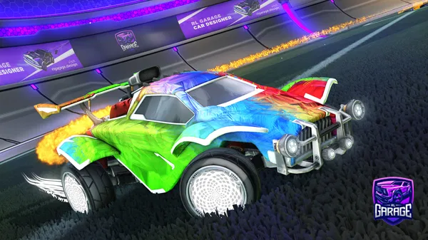 A Rocket League car design from explodingfirefox