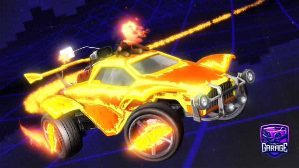 A Rocket League car design from Freestyleiscool