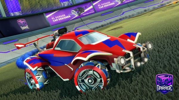 A Rocket League car design from Szerencses13