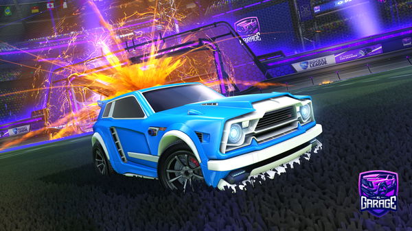 A Rocket League car design from k4rapuka55