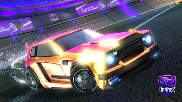 A Rocket League car design from Law07