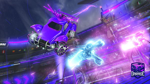 A Rocket League car design from Speedy_Saber