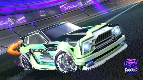 A Rocket League car design from XproH709